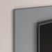 Estante Painel Home Suspenso TV Smart 42 Polegadas Nicho Eletrônico Sala Quarto Pequeno Decoração Retrô Manhattan - Cinza/Jequitibá - RPM