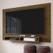 Estante Painel Home Suspenso TV Smart 42 Polegadas Nicho Eletrônico Sala Quarto Pequeno Decoração Retrô Manhattan - Jequitibá - RPM