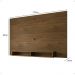 Estante Painel Home Suspenso TV Smart 42 Polegadas Nicho Eletrônico Sala Quarto Pequeno Decoração Retrô Manhattan - Jequitibá - RPM