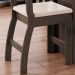 Jogo 2 Cadeiras Para Mesa de Jantar Milano MDF Assento Estofado Espuma D11 Pés Retrô Cozinha Moderna Amêndoa/Savana