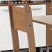 Jogo 2 Cadeiras Para Mesa de Jantar Milano MDF Assento Estofado Espuma D11 Pés Retrô Cozinha Moderna Carvalho/Preto