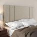 Jogo Quarto 2 Mesas Organizadora Fantasy Off White/Cinamomo Prateleira Nicho Cabeceira Luana Suspensa Cama Box Queen Size 1,60 Bege Linho - Lojas RPM