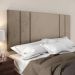 Jogo Quarto 2 Mesas Organizadora Fantasy Off White/Cinamomo Prateleira Nicho Cabeceira Luana Suspensa Cama Box Queen Size 1,60 Bege Suede - Lojas RPM