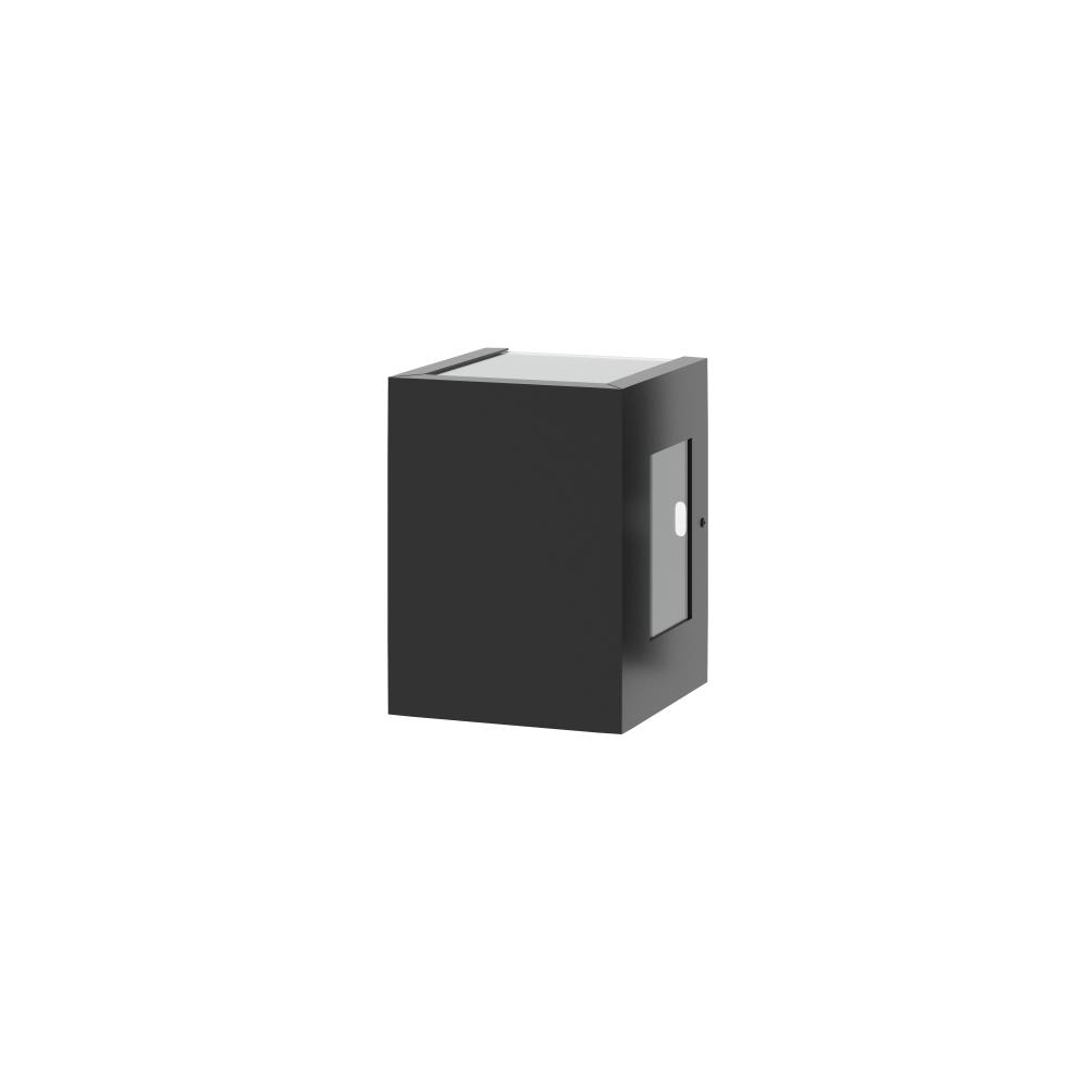 Kit 2 Arandelas de Parede Plus 1104 Preto com Focos - RPM Móveis