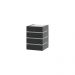 Kit 2 Arandelas de Parede Plus 1205 Preto com Focos e 3 Frisos - RPM Móveis