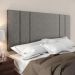 Kit 2 Mesas Cabeceira Fantasy Cinza/Cinamomo Prateleira Nicho Mesinha Pequena Painel Suspenso Luana Linho 1,95 Cama Box King Size Quarto - Lojas RPM