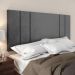 Kit 2 Mesas Cabeceira Fantasy Cinza/Cinamomo Prateleira Nicho Mesinha Pequena Painel Suspenso Luana Suede 1,95 Cama Box King Size Quarto - Lojas RPM