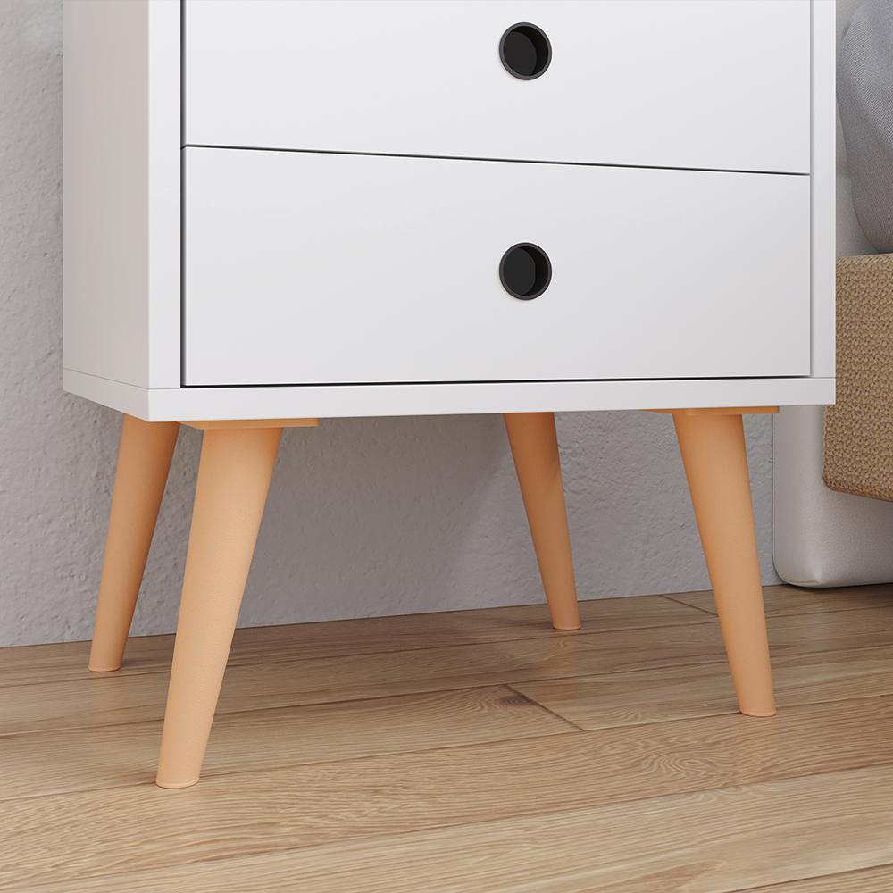 Kit 2 Mesinhas Apoio Branco Painel Tv 32 Polegadas Prateleira Suspensa Cabeceira Cama Box Queen Size 1,60 Corino - Lojas RPM