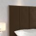 Kit 2 Mesinhas Decore Freijó Nicho Porta Objetos Pés Palito Cabeceira Suspensa Júlia Cama Box King 1,95 Marrom Suede - Lojas RPM