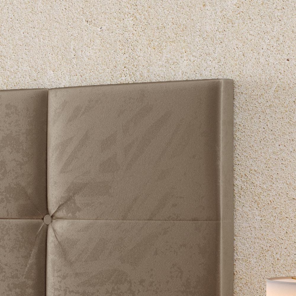 Kit 2 Mesinhas Lateral Charme Nicho Off White/Cinamomo Cabeceira Suspensa Bia 1,60 Cama Queen Decoração Quarto Casal Bege Suede - Lojas RPM