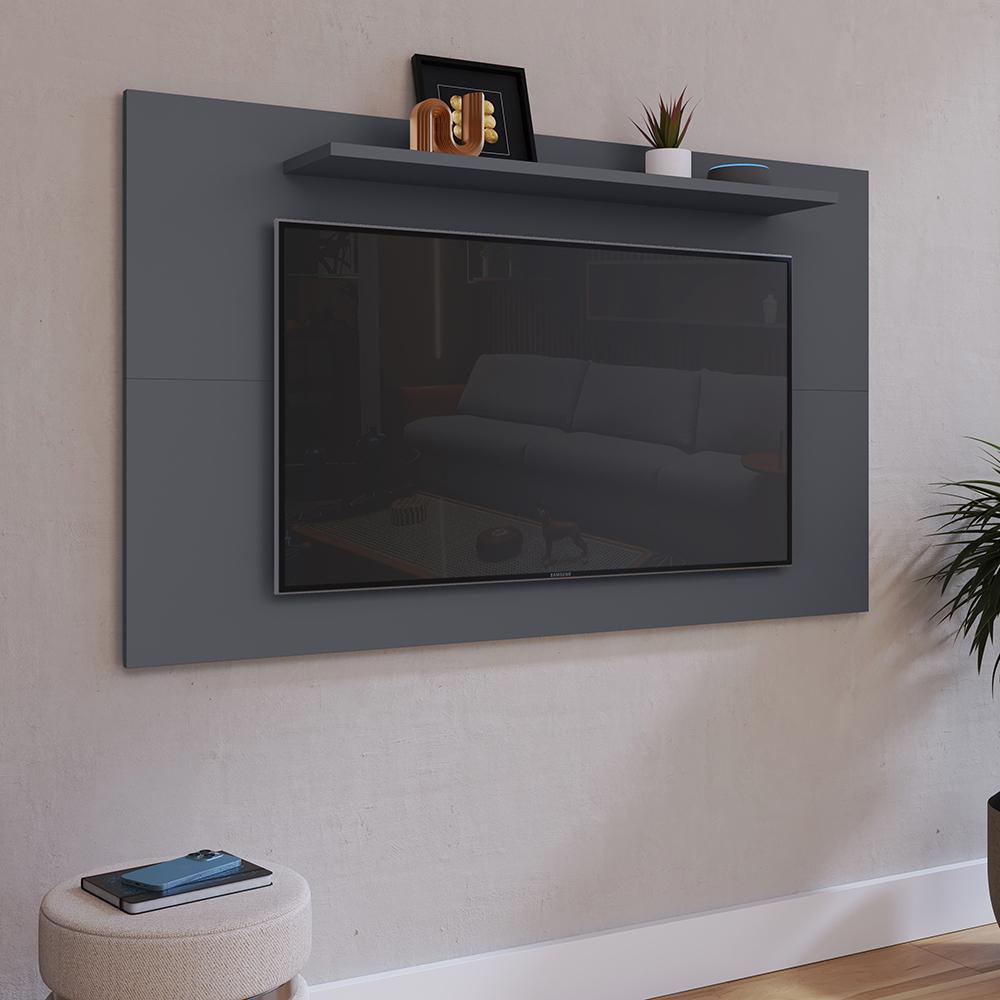Kit 2 Mesinhas Retrô Dream Cabeceira Quarto Cama Box Casal 1,40 Júlia Suede Painel Tv 48 Polegadas Samba Cinza/Cinamomo Decoração Sala - Lojas RPM