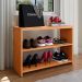 Kit 2 Sapateiras Recamier Quarto Cinamomo Cabeceira Suspensa Cama Box Queen Size 1,60 Almofadada Bege Suede - Lojas RPM