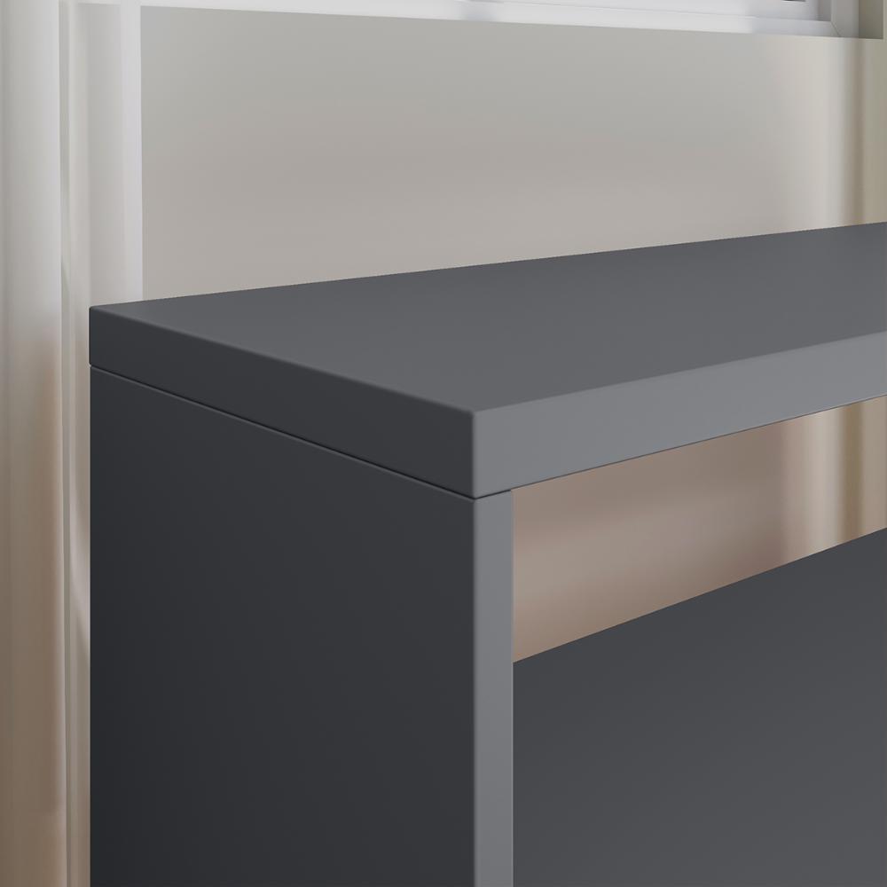 Kit 2 Sapateiras Recamier Quarto Cinza Cabeceira Suspensa Cama Box Queen Size 1,60 Almofadada Linho- Lojas RPM