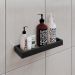 Kit Acessórios Banheiro Completo 6 Peças Inox Lavabo Premium - Preto - Lojas RPM