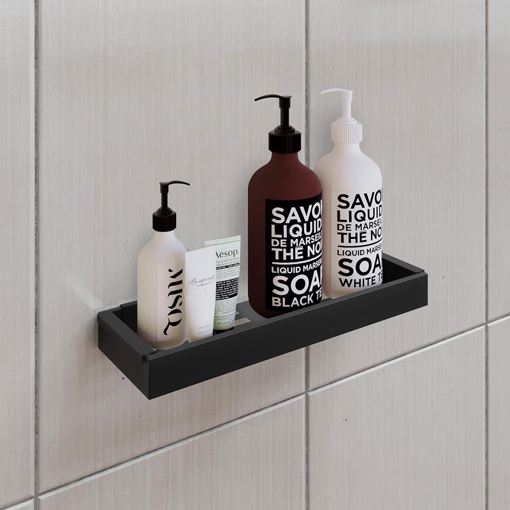 Kit Acessórios Banheiro Completo 6 Peças Inox Lavabo Premium - Preto - Lojas RPM