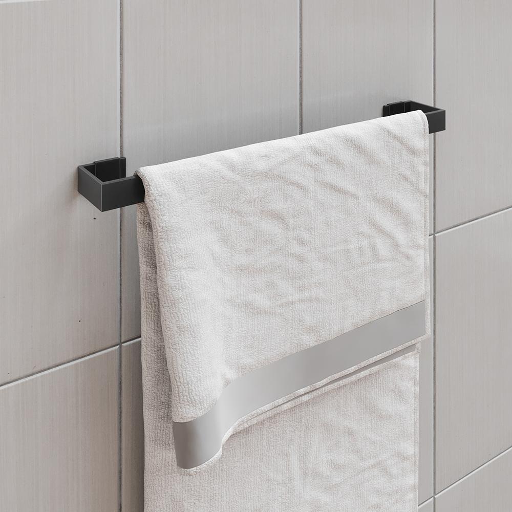 Kit Acessórios Banheiro Completo 6 Peças Inox Lavabo Premium - Preto - Lojas RPM