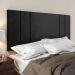 Kit Cabeceira Estofada Box Casal Queen 1,60 Luana com 2 Mesinhas Canto Cama Dream Preto - Lojas RPM
