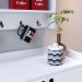 Kit Casa Completa Aparador Buffet 3 Portas Pés Palito Wood New Armário Suspenso Prateleiras Ganchos Organizadores Amélia - Branco - RPM Móveis