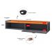 Kit Espelheira Genova Prateleira Porta Itens Banheiro Rack Suspenso Classic Puxador Concha Multiuso Sala Quarto Cinza/Cinamomo - Lojas RPM