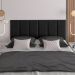 Kit Quarto 2 Mesinhas Charme Preto/Cinamomo Nicho Prateleira Cabeceira Suspensa Julia Preto Suede 1,40 Cama Casal Box - Lojas RPM