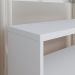 Kit Quarto 2 Sapateira Recamier Organizadora 9 Pares Calçados Branco Cabeceira Suspensa Cama Box Casal 1,40 Corino - Lojas RPM