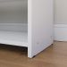 Kit Quarto 2 Sapateira Recamier Organizadora 9 Pares Calçados Branco Cabeceira Suspensa Cama Box Casal 1,40 Corino - Lojas RPM