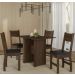 Mesa Milano 4 Lugares Retangular Ambiente Sala Jantar Cozinha Decoração Elegante Retrô - Amêndoa