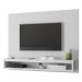 Painel Cissa Tv 32 36 39 40 42 46 47 50 Polegadas Prateleira Nicho Decorativo Suspenso Quarto Sala -Branco - RPM
