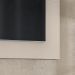 Painel Safira Tv 60 Polegadas Prateleira Reforçada MDF Organizadora Decoração Sala Estar Off White - Lojas RPM