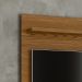 Painel Yan Tv 27 29 32 Polegadas Prateleira Superior Inferior Porta Objetos Decoração Sala Quarto Multiuso Cumarú - Lojas RPM