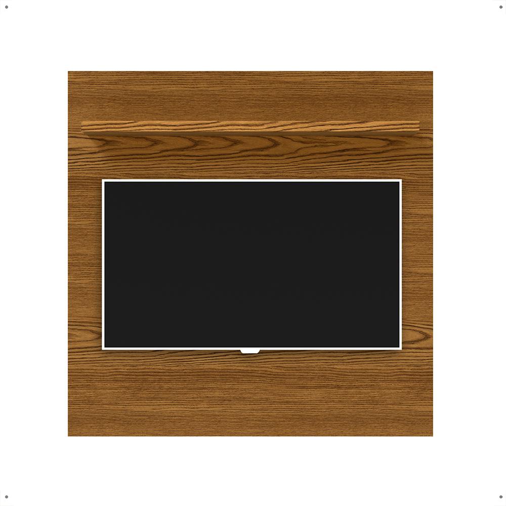 Painel Yan Tv 27 29 32 Polegadas Prateleira Superior Inferior Porta Objetos Decoração Sala Quarto Multiuso Cumarú - Lojas RPM