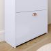 Sapateira Closet Vertical Organizadora 12 Pares Calçados Unissex Prateleira 2 Andares Gavetas Basculante Branco - Lojas RPM
