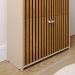 Sapateira Closet Vertical Organizadora 12 Pares Calçados Unissex Prateleira 2 Andares Gavetas Basculante Fendi/Ripado - Lojas RPM