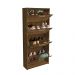 Sapateira Vertical Sophie 4 Portas Basculantes Gavetas Organizadoras Calçados Masculino Feminino Decoração Quarto Jequitibá - Lojas RPM