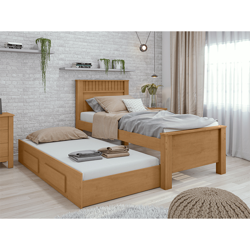 Bicama Athenas Flex Amêndoa e Off White