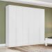 Guarda-Roupa Casal Alonzo 6 Portas 4 Gavetas Branco