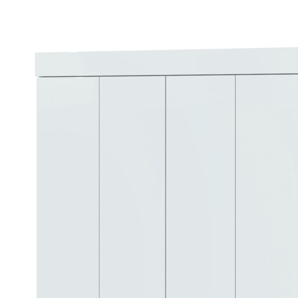 Guarda-Roupa Casal Andara 8 Portas 4 Gavetas Branco