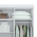 Guarda-Roupa Casal Andara 8 Portas 4 Gavetas Branco