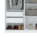 Guarda-Roupa Casal Andara 8 Portas 4 Gavetas Branco