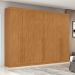 Guarda-Roupa Casal Bertha 6 Portas 6 Gavetas Amêndoa Clean