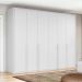 Guarda-Roupa Casal Imperatore 6 Portas 8 Gavetas Branco