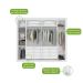 Guarda-Roupa Casal Imperatore 6 Portas 8 Gavetas Branco