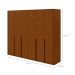 Guarda-Roupa Casal Imperatore 6 Portas 8 Gavetas Frassino