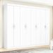 Guarda-Roupa Casal Serenata 8 Portas 6 Gavetas Branco