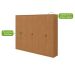 Guarda-Roupa Casal Suavitá 6 Portas 6 Gavetas Amêndoa Clean