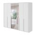 Guarda-Roupa Casal com Espelho Imperatore 6 Portas 6 Gavetas Branco
