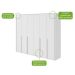 Guarda-Roupa Casal com Espelho Imperatore 6 Portas 8 Gavetas Branco