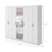 Guarda-Roupa Casal com Espelho Serenata 8 Portas 6 Gavetas Branco
