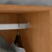 Guarda-Roupa Casal com Espelho e Pés Bertha 6 Portas 4 Gavetas Amêndoa Clean