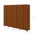 Guarda-Roupa Casal com Pés Ergon 8 Portas 6 Gavetas Frassino